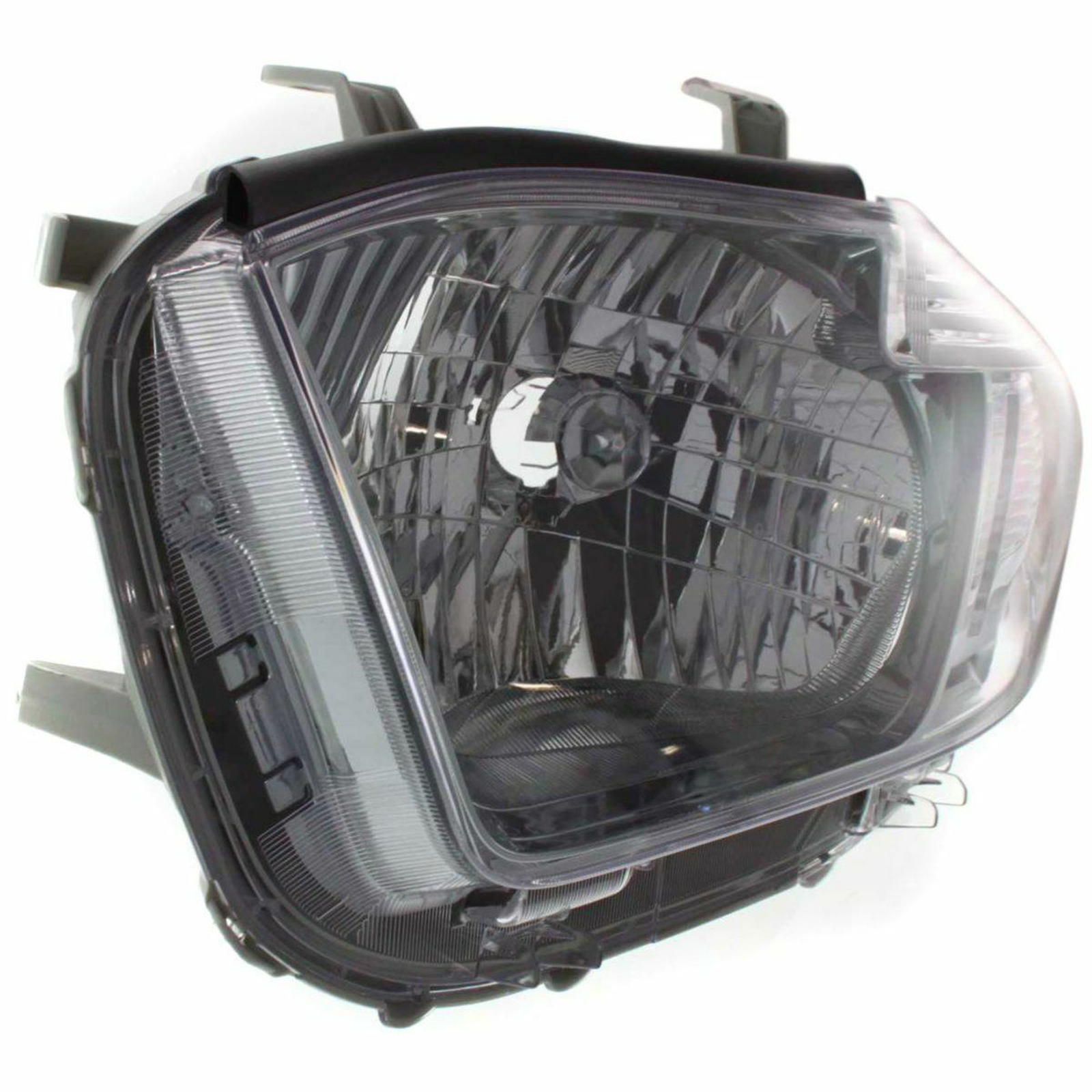 TO2502177 toyota highlander 2008 2010 left headlight sport model with smoked lens hq to250 3