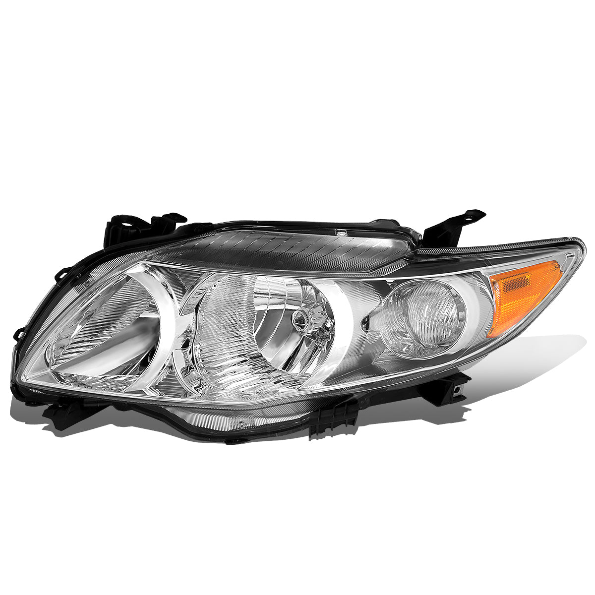 TOYOTA COROLLA 2009-2013 — HEAD LAMP LH; USA BUILT; BASE/CE/LE/XLE MODELS; 2009-2010 CAPA