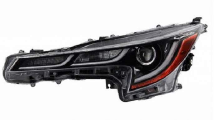 TOYOTA COROLLA 2020-2025 — HEADLIGHT LH; US/JAPAN MODELS; SE/XSE/XLE MODELS; SEDAN 2020-2022