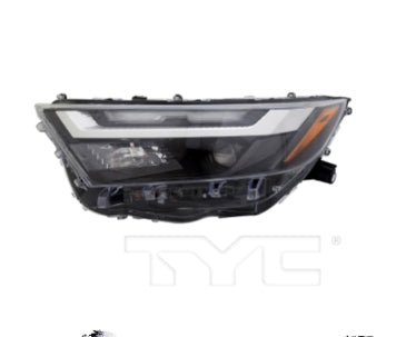 TOYOTA RAV4 2019-2025 — LED HEADLIGHT LH; W/O LED SIGNAL; EXC HYB; 2022-2025 ( ALSO FITS 81170-42D80/TO2502336 JAPAN BUILT)