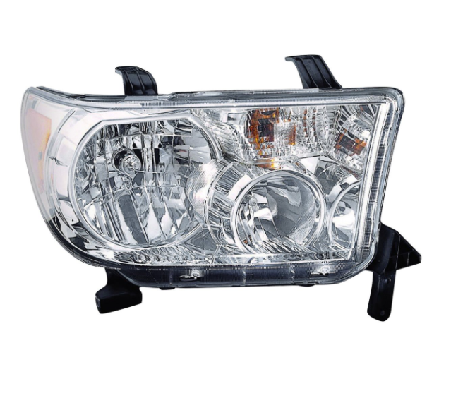 TOYOTA TUNDRA 2007-2013 — HEAD LAMP RH; W/O LEVEL ADJUSTER; SEQUOIA 08-17; TUNDRA PICKUP 07-13