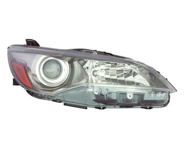 TOYOTA CAMRY 2015-2017 — HEAD LAMP HALOGEN RH; SMOKED CHROME BEZELBL; SE/XSE MODELS; CAMRY/HYB 2015-2017