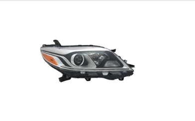 TOYOTA SIENNA 2011-2020 — HALOGEN HEADLIGHT RH; W/ LED DRL; FITS XLE/LIMITED MODEL; SIENNA 2015-2020