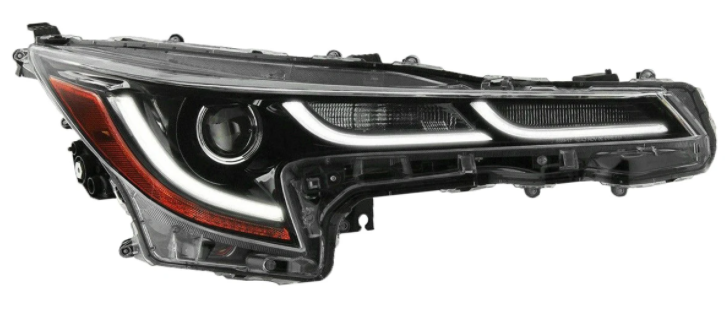 TOYOTA COROLLA 2020-2025 — HEADLIGHT RH; US/JAPAN MODELS; SE/XSE/XLE MODELS; SEDAN 2020-2022
