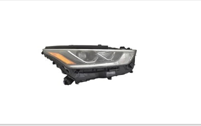 TOYOTA HIGHLANDER/HYB 2020-2025 — LED HEADLIGHT RH; LIMITED MODELS; HIGHLANDER/HYB 2020-2025 CAPA