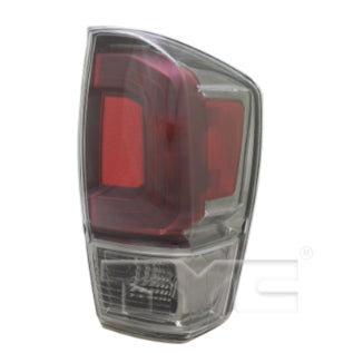 TOYOTA TACOMA 2016-2023 — TAIL LIGHT RH; LIMITED MODEL; SMOKED-BEZEL; 2016-2019