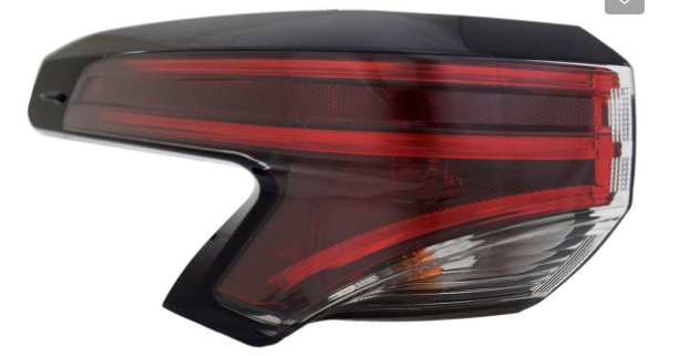 TOYOTA SIENNA 2021-2025 — LED OUTER TAIL LIGHT LH; LE/XLE/WOODLAND EDITION; 2021-2022