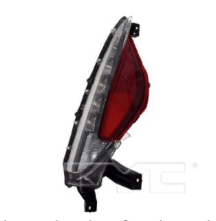 TOYOTA PRIUS_PRIME 2017-2022 — BACK UP LIGHT LH; ON REAR BUMPER; PRIUS_PRIME 2017-2022 CAPA