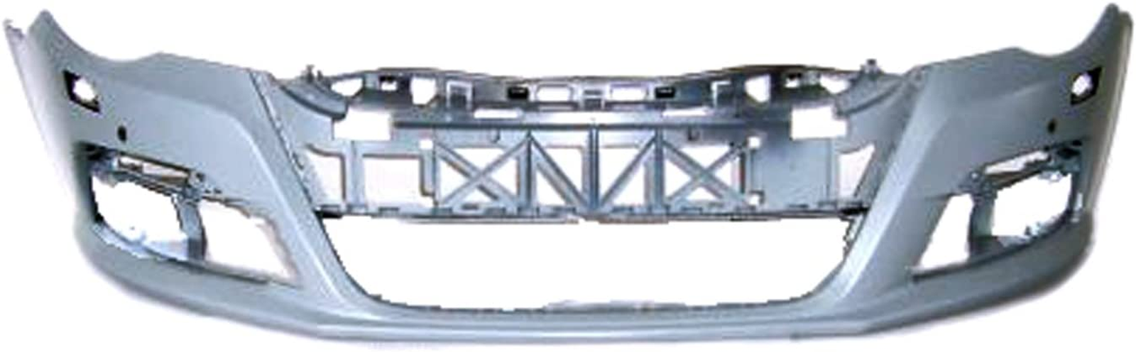 VW1000180 volkswagen cc 2009 2012 bumper front primed without r line with sensor with wash 5