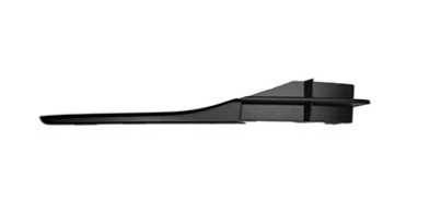 VOLKSWAGEN JETTA 2019-2025 — FRONT BUMPER GRILLE END CAP PIECE RH; TEXTURED; W/O ENGINE PRE-HEAT; JETTA 2019-2021