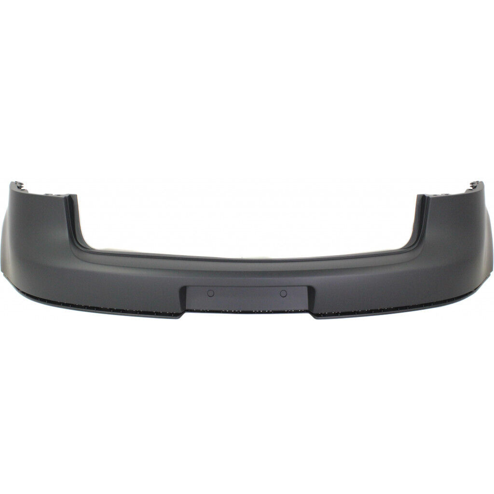 VW1100171 volkswagen golf 2006 2009 2006 2009 bumper rear primed without sensor hole vw110 2