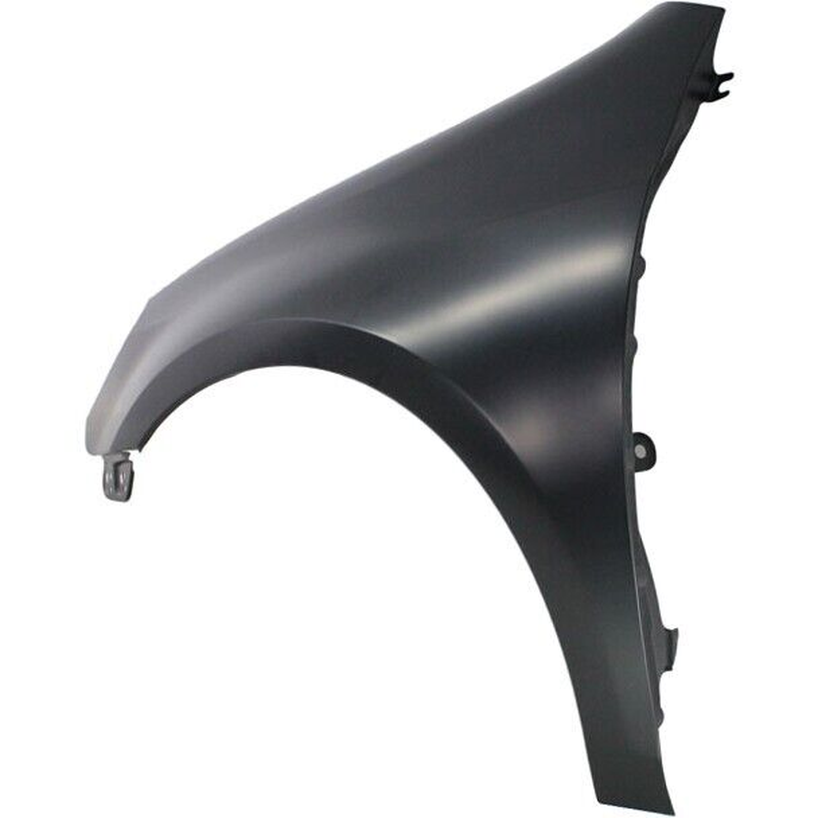 VW1240139 volkswagen golf 2010 2014 front left fender without side lamp hole steel hb vw12 2