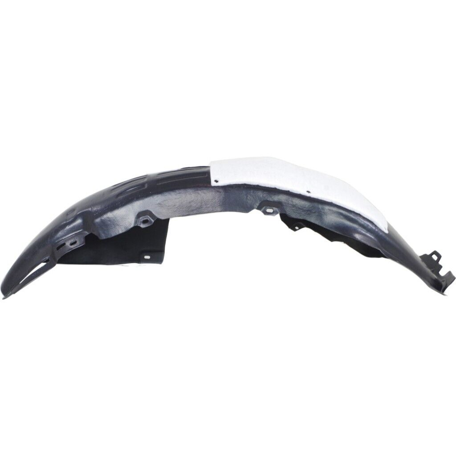 VW1248128 volkswagen golf 2015 front left fender liner rearward same as vw1248146 vw124812 2