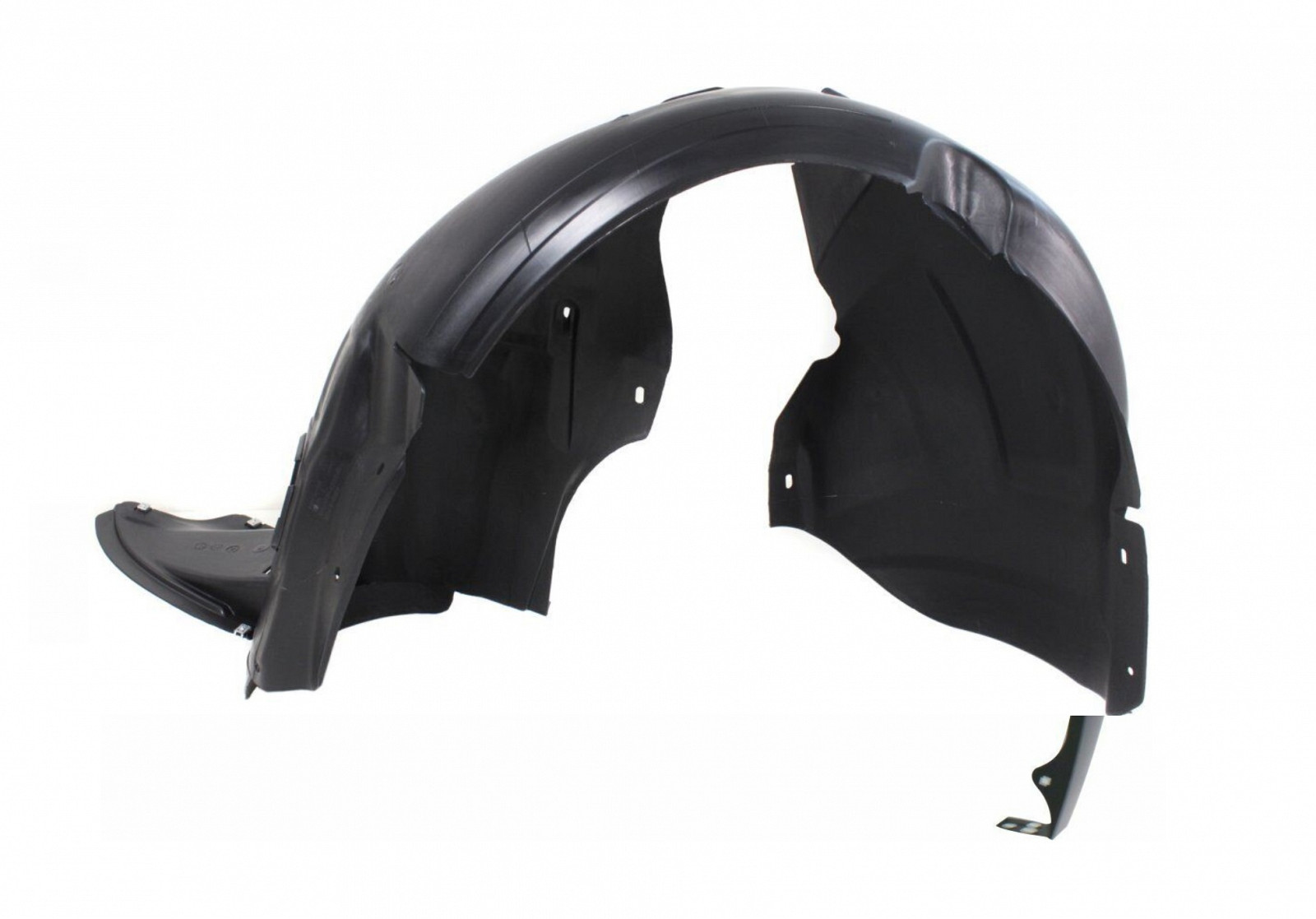 VW1248135 volkswagen jetta 2015 2018 front left fender liner with fog lamp without gli vw1 1