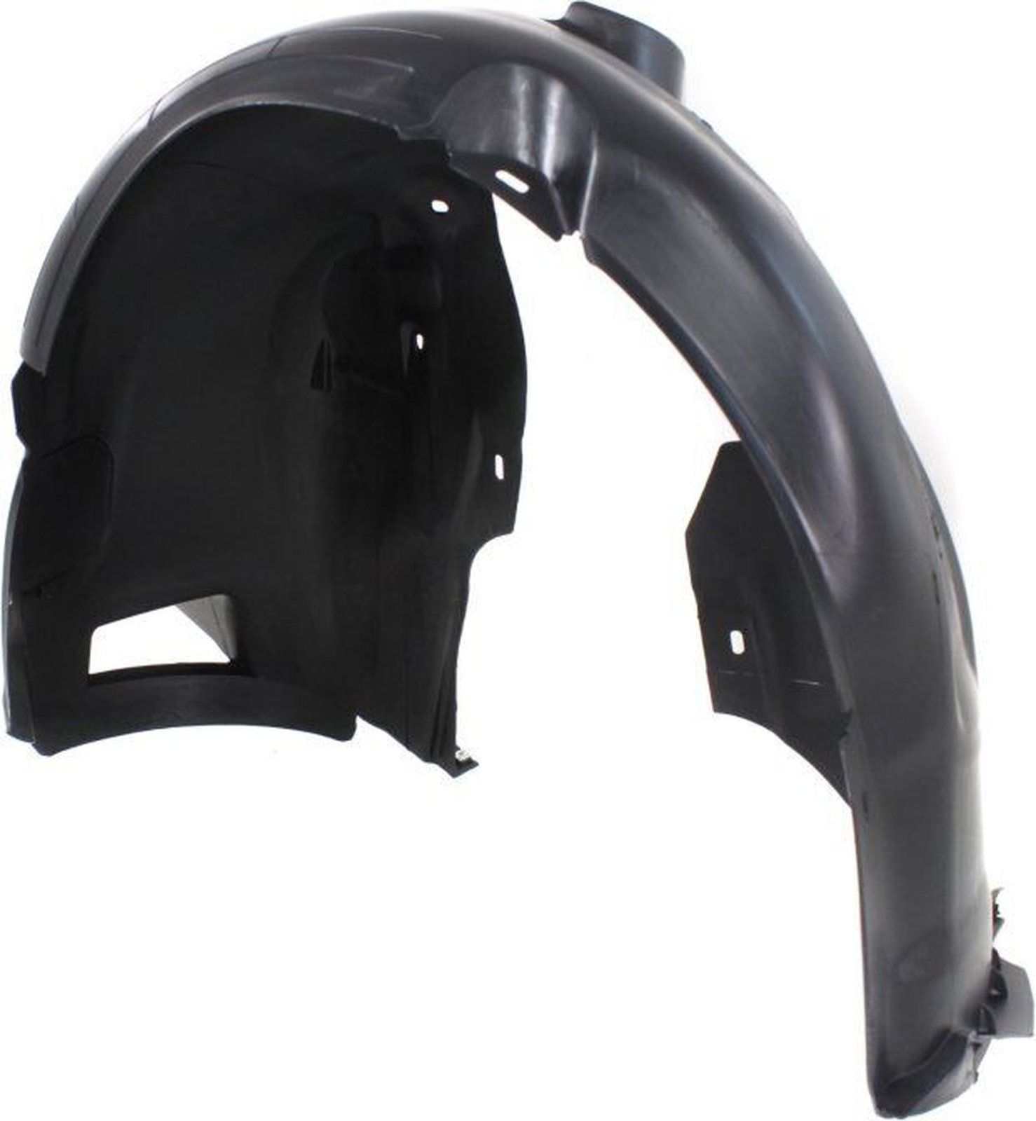 VW1248135 volkswagen jetta 2015 2018 front left fender liner with fog lamp without gli vw1 4
