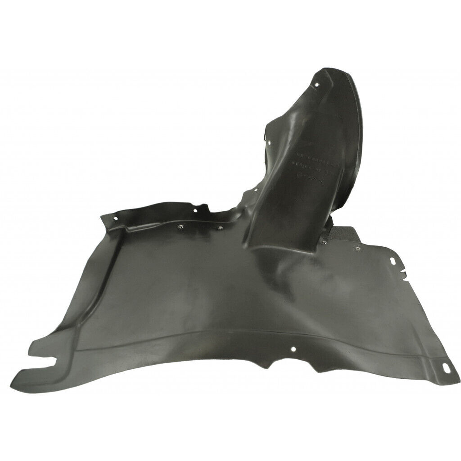 VW1251113 volkswagen rabbit 2006 2009 front right fender liner front section 5 speed vw125 2