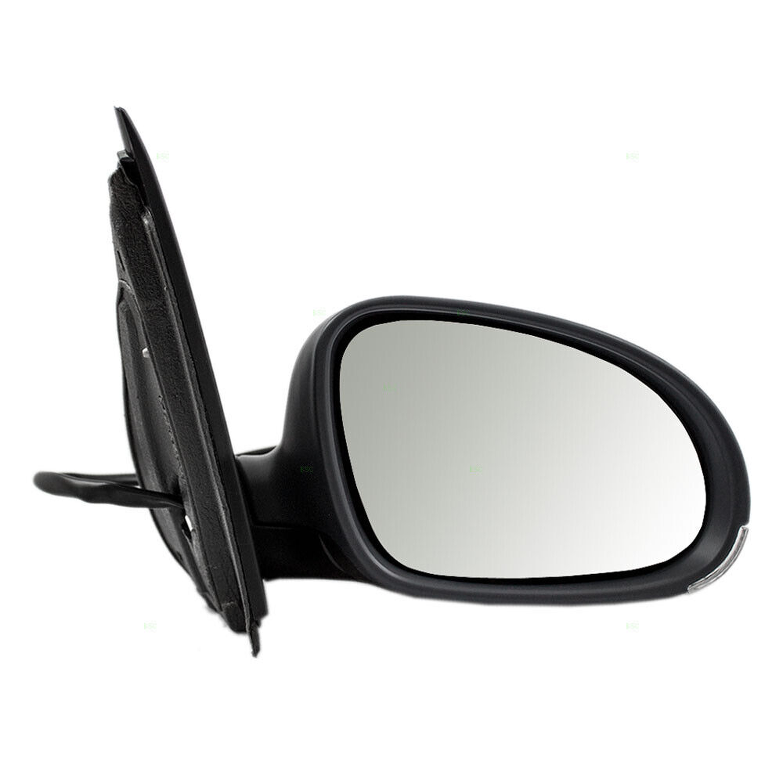 VW1321124 volkswagen golf 2006 2009 right side mirror power htd with signal ptm cap vw1321 2