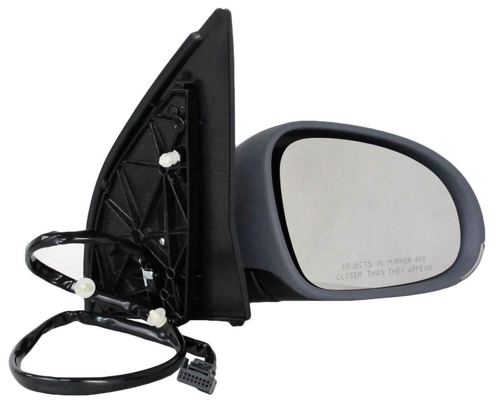 VW1321124 volkswagen golf 2006 2009 right side mirror power htd with signal ptm cap vw1321 4