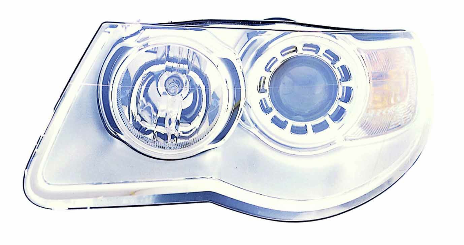 VW2502138 volkswagen touareg 2008 2010 left headlight halogen hq vw2502138 1