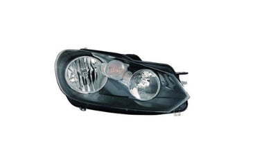 VOLKSWAGEN GOLF 2010-2014 — HALOGEN HEADLIGHT RH; GOLF/GTI 2010-2014 CAPA
