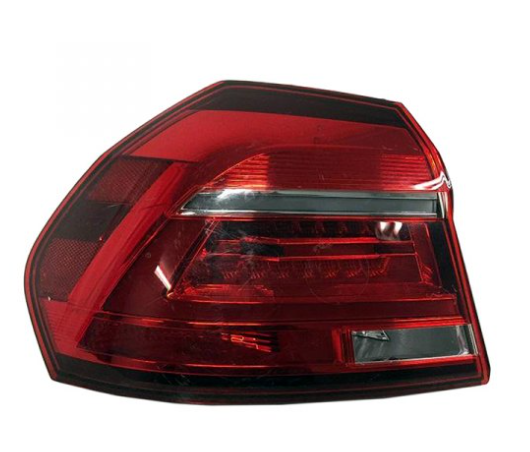 VOLKSWAGEN PASSAT 2016-2019 — OUTER TAIL LIGHT LH; W/ LED; PASSAT 2016-2017 (TO 7-3-2016 )