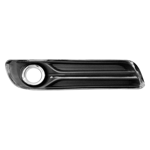 CHRYSLER 300 2011-2023 — FOG LIGHT BEZEL RH ; W/O ADAPTIVE CRUISE; BLACK/CHROME SURROUND AND BAR; 300 2011-2014