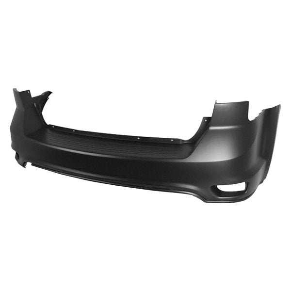 DODGE JOURNEY 2009-2020 — REAR UPPER BUMPER PRIMED; W/O SENSOR HOLES; W/ REFLECTOR HOLES; JOURNEY 2011-2019