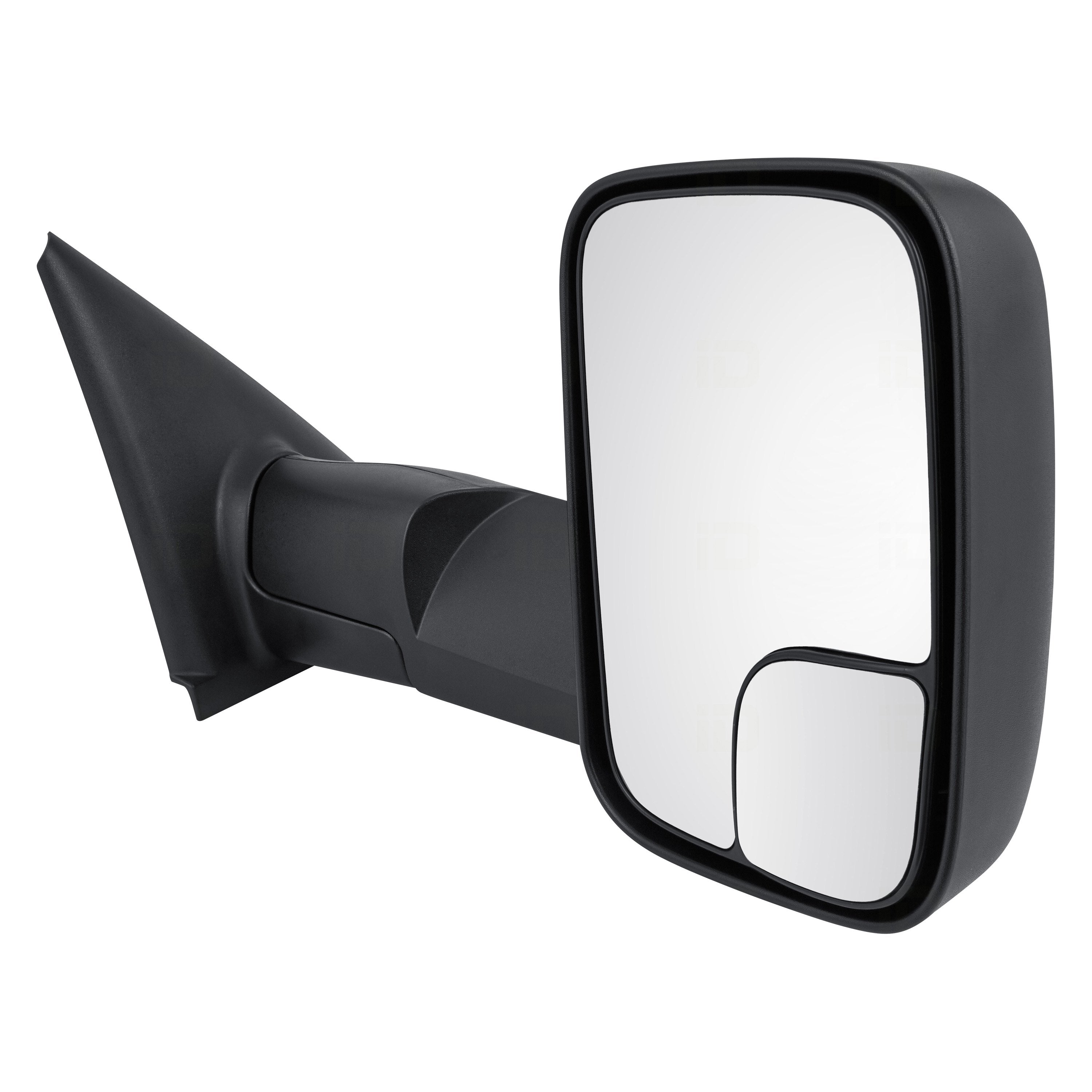 DODGE PICKUP 2002-2008 — MIRROR RH; TOWING/POWER/HEATED/2 ROW PLUG/CURVED ARM ; RAM 1500 02-08/25-3500 03-09
