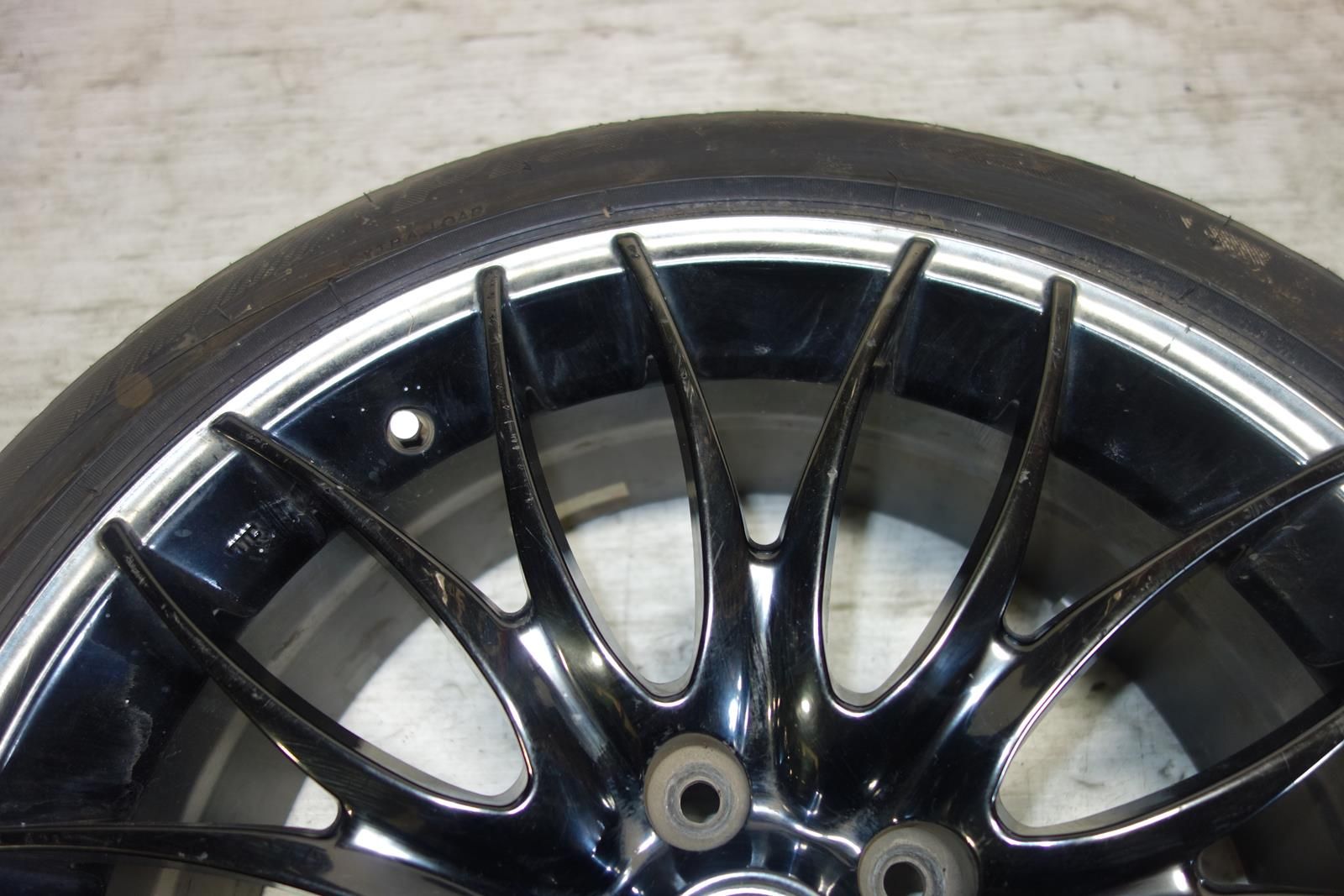 JDM WORK STEEZ WHEELS RIMS TIRES 5X114.3 18X7.5 +55 OFFSET Japan Genuine