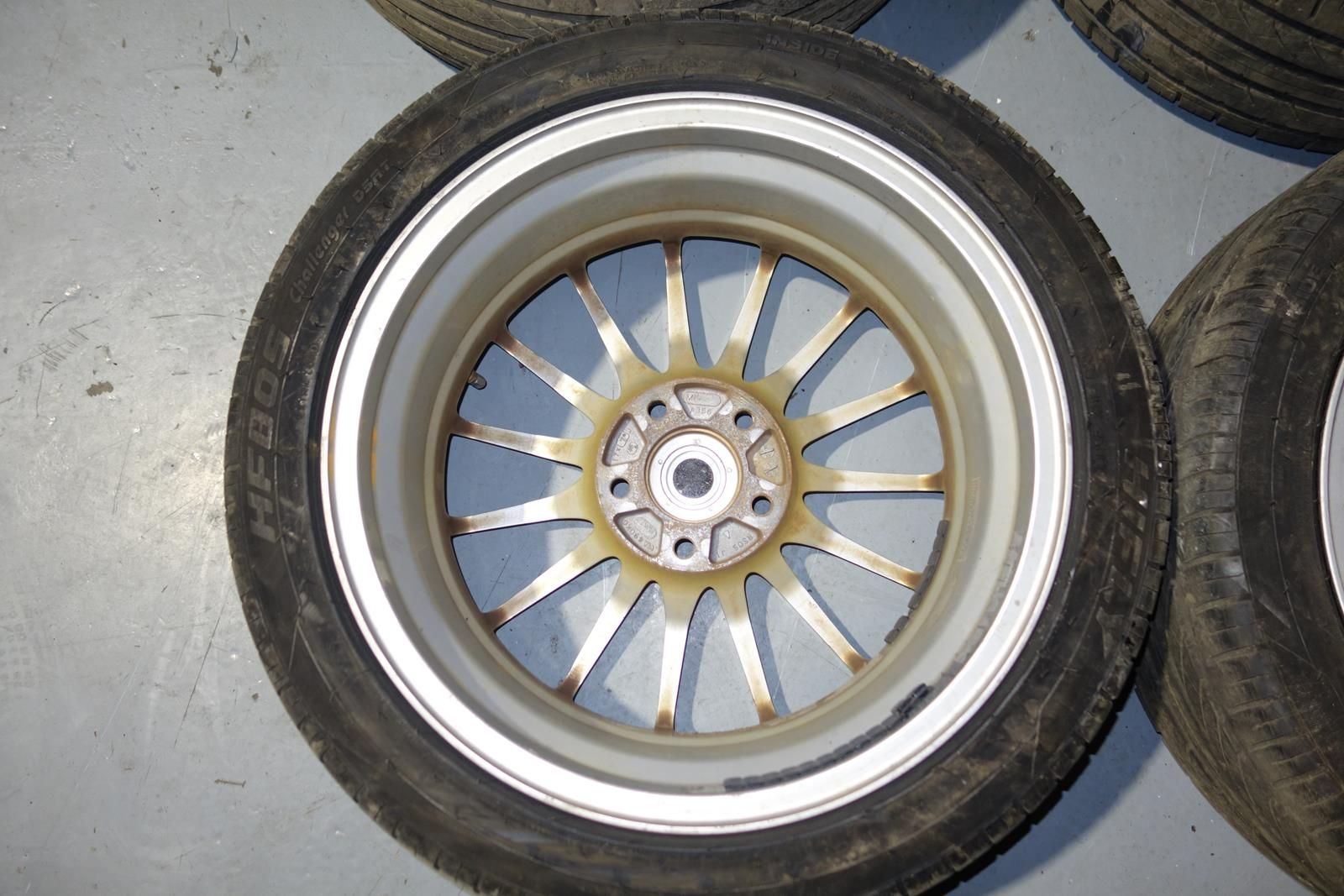 JDM Enkei RS05 Wheels Rims Mags 5x114.3 17x7 +45 Offset Japan