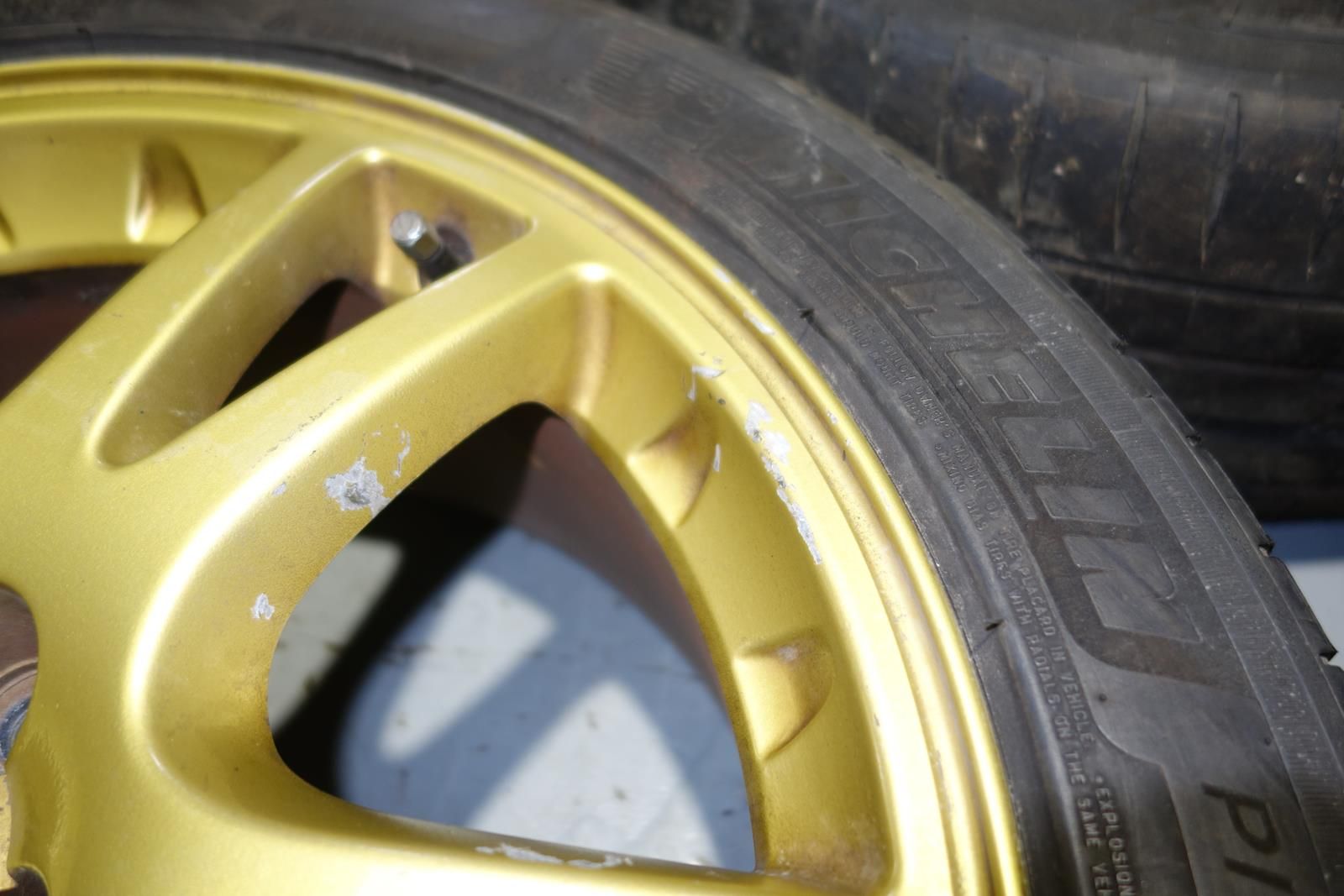 JDM Subaru Impreza WRX STI GDB Gold Enkei 5x100 Wheels Rims Mags Brembo Clearance 17x7.5J +53 V7 V8