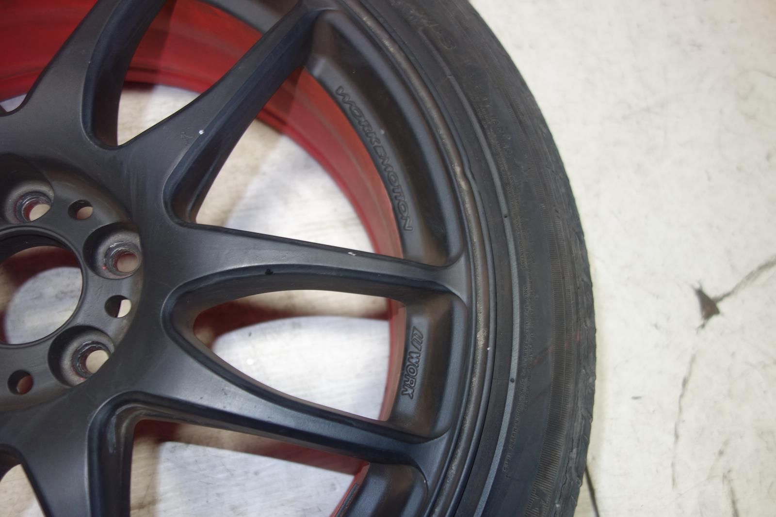 JDM Work Emotion Kiwami Wheels Rims Tires 5x100 18x7 +55 Offset Japan