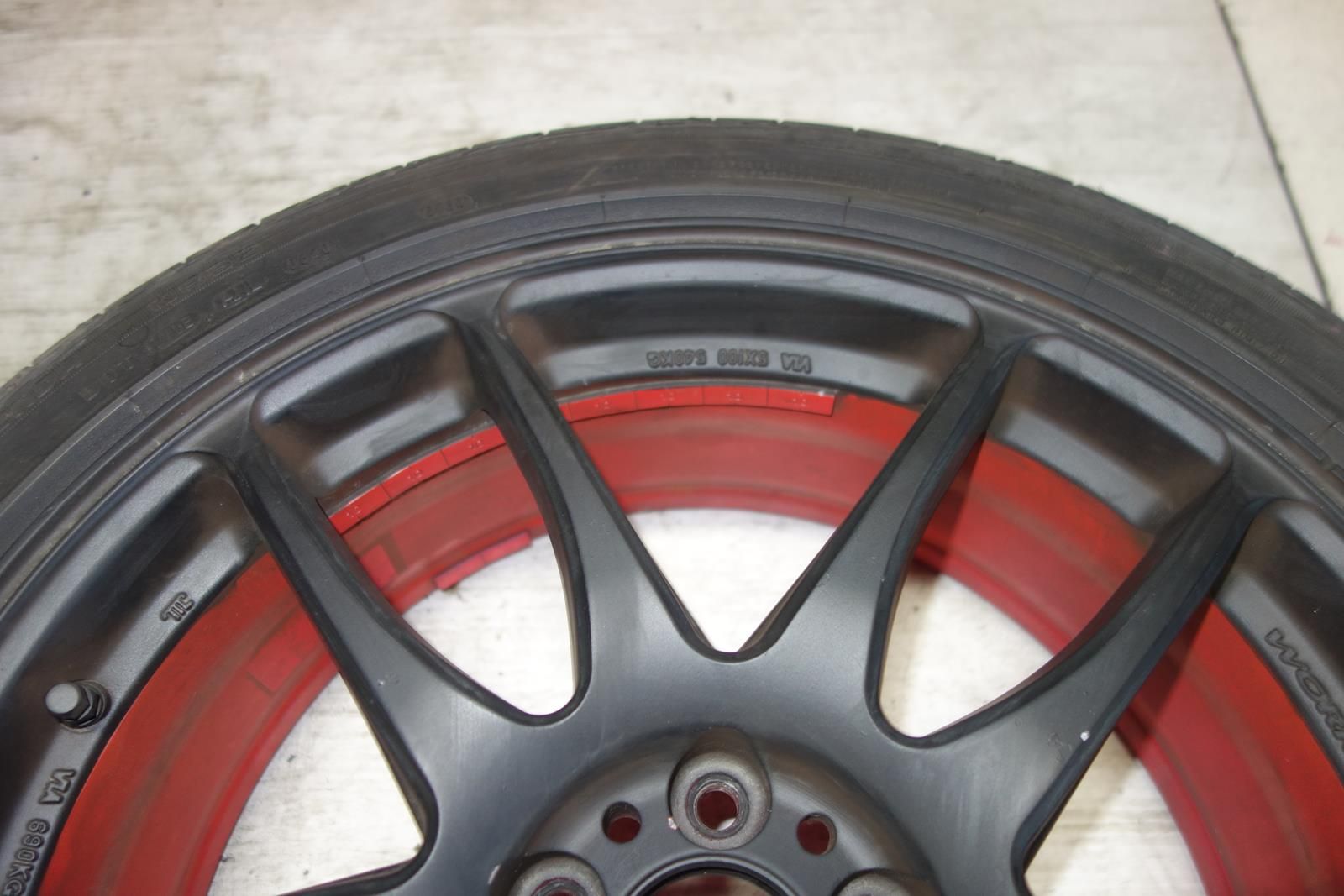 JDM Work Emotion Kiwami Wheels Rims Tires 5x100 18x7 +55 Offset Japan
