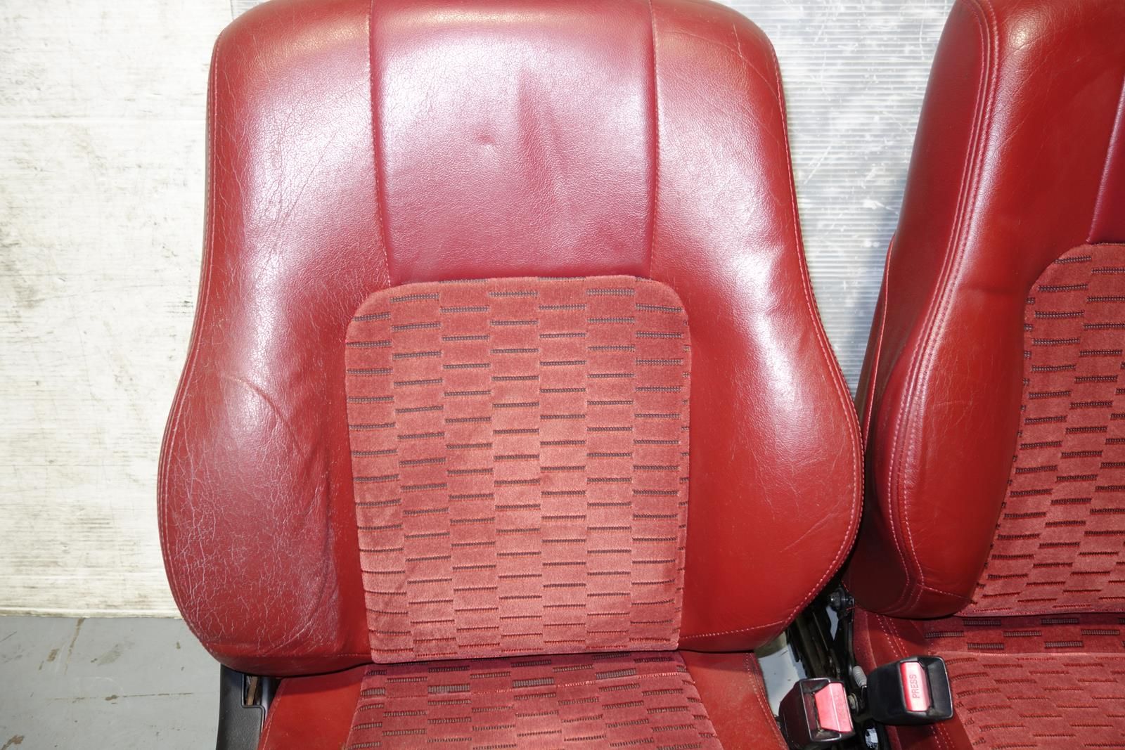 JDM Honda Prelude 1997-2001 BB6 BB8 SiR Red Front & Back Seats Carpet Door Panels Roof Liner Visors Mats Center Console
