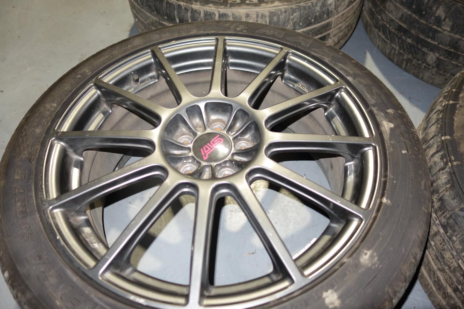 JDM Subaru STi Enkei 5x100 Wheels Rims Mags 18