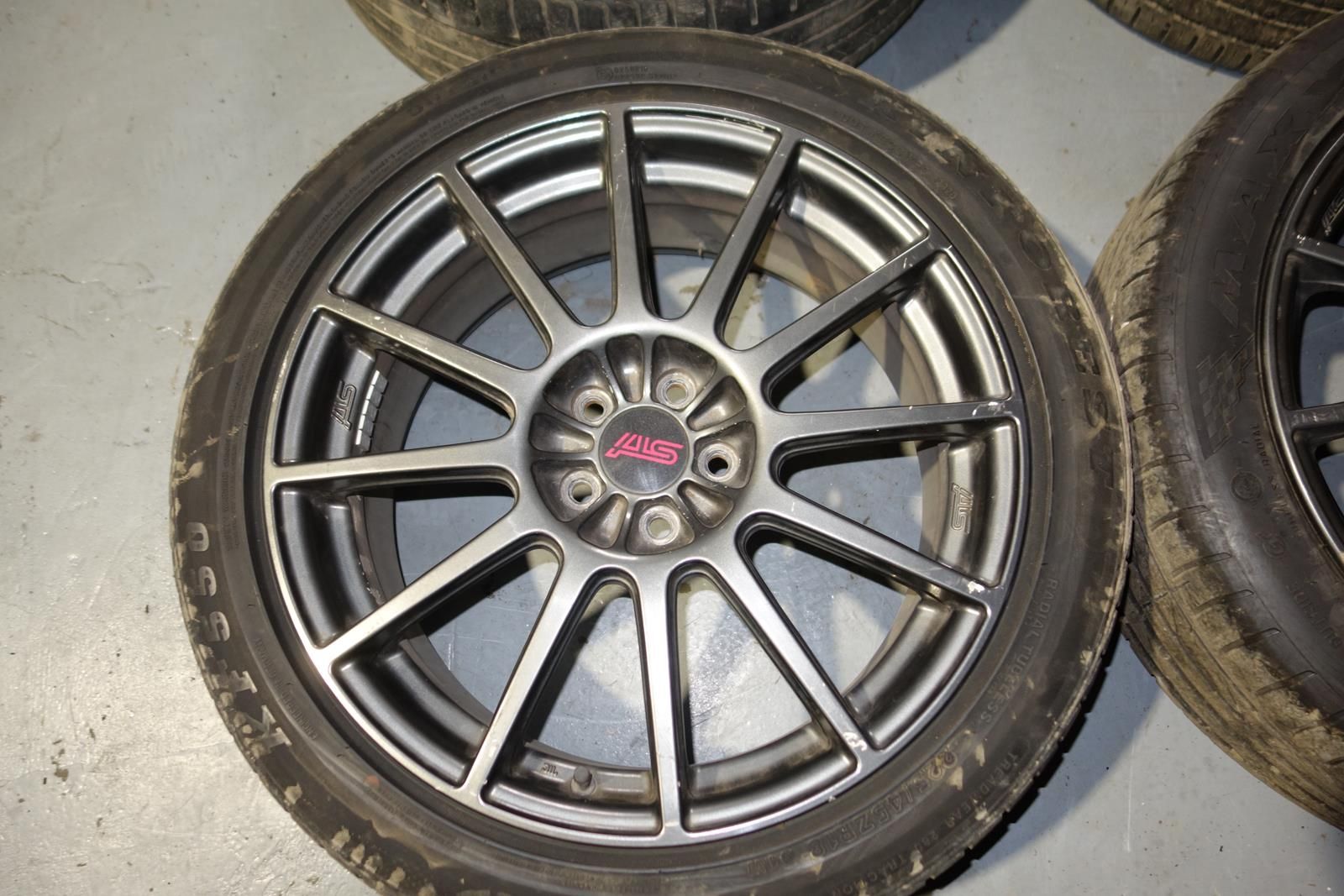 JDM Subaru STi Enkei 5x100 Wheels Rims Mags 18