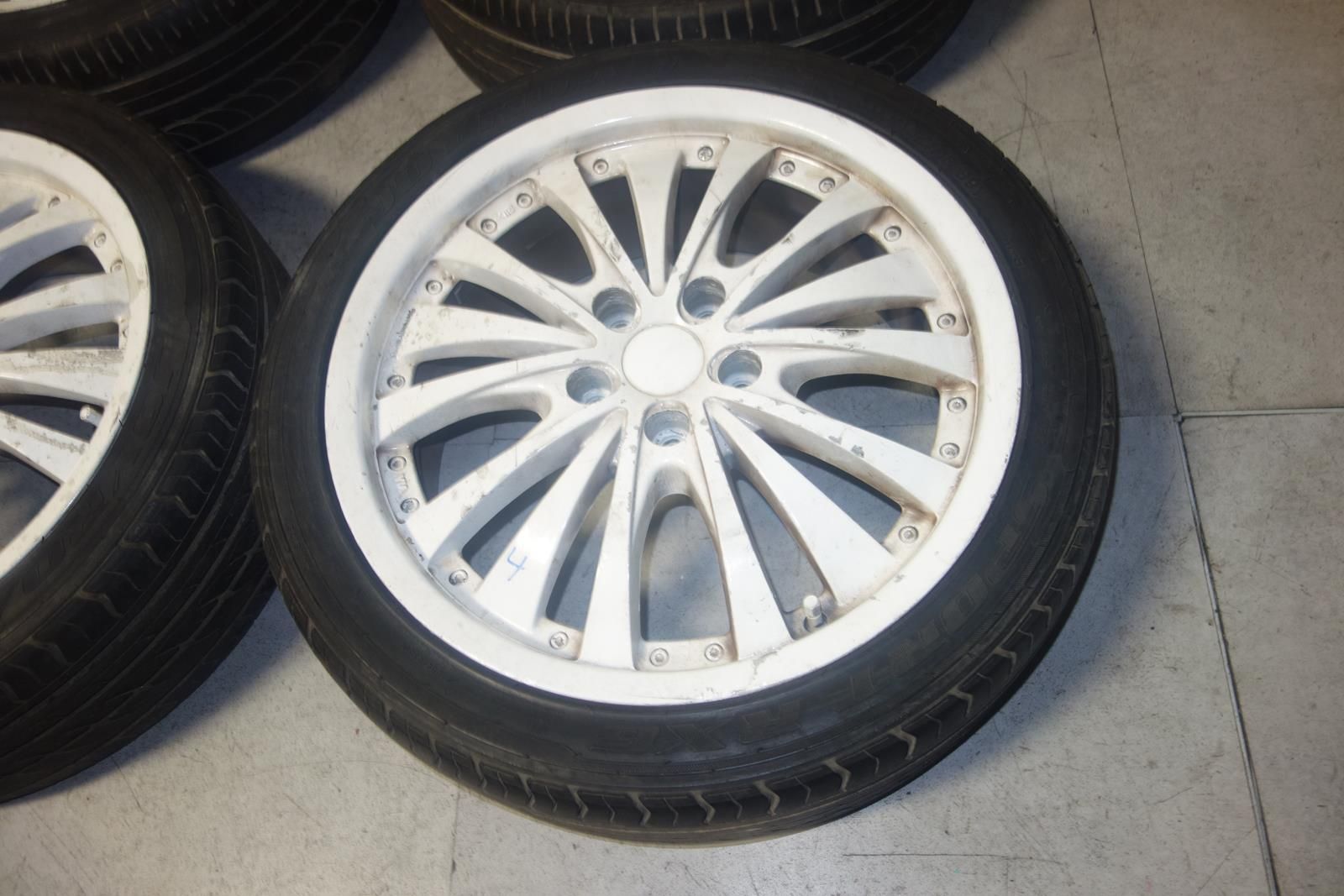 JDM Razero Rims Wheels Mags 5x114.3 18x7 +48 Lexus Toyota Honda Mazda Nissan