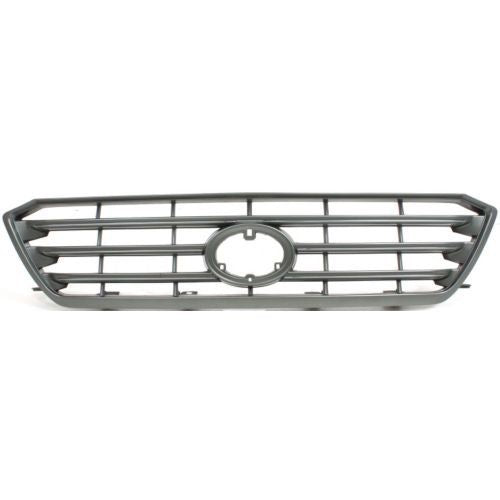 TOYOTA HIGHLANDER 2008-2010 — GRILLE; SLV-GRAY; FOR BASE MODEL HIGHLANDER 2008-2010