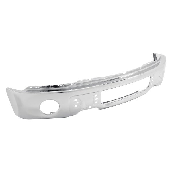 FORD PICKUP F150 2009-2014 — FRONT BUMPER BAR; CHROME; W/FOG LAMP HOLES (STEEL); FORD LIGHTDUTY 2009-2014
