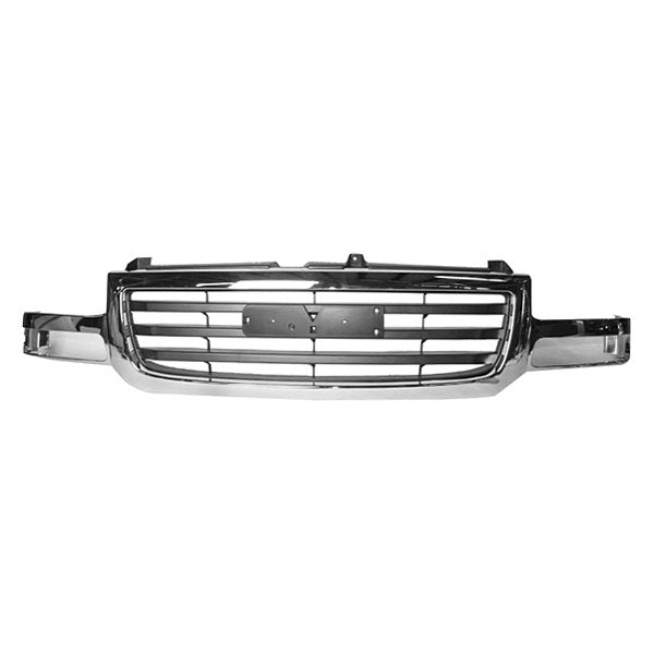 GMC SIERRA PICKUP 1999-2007 — GRILLE; CHROME; FOR 1500/2500 ( EXC HEAVY DUTY); SIERRA 03-06/CLASSIC 2007/HYB 05-07