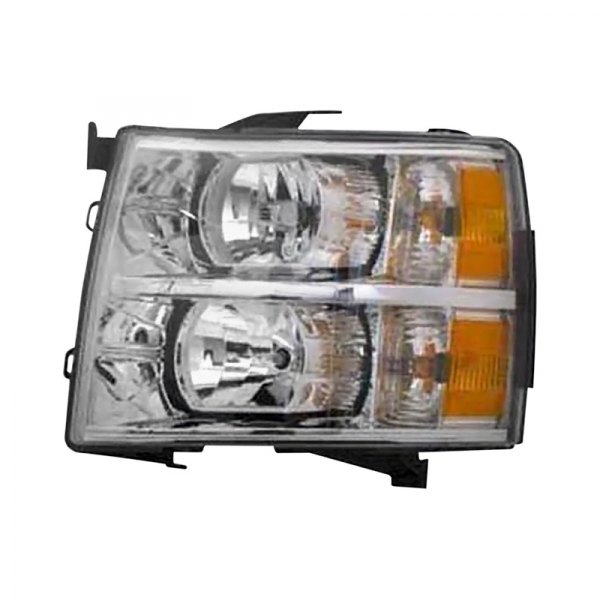 CHEVROLET SILVERADO PICKUP 2007-2013 — DRIVER SIDE HEAD LAMP ; SILVERADO 2007-2013 ( HYBRID 2009-2013 ) / SILVERADO 25-3500 2011-2014
