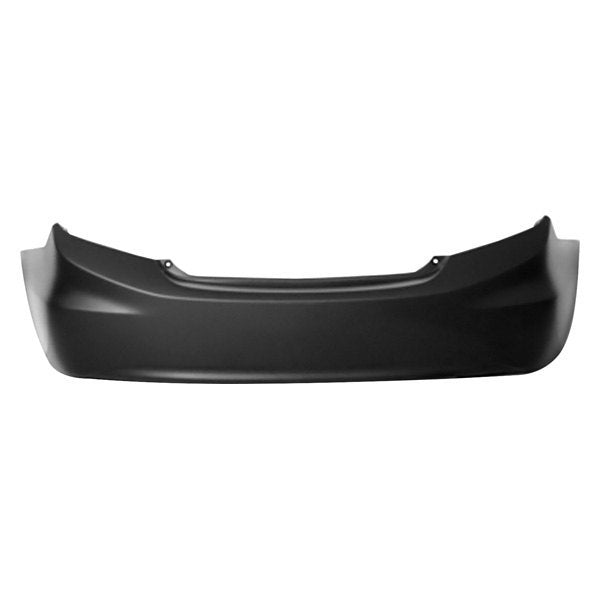 HONDA CIVIC 2012-2015 — REAR BUMPER PRIMED; W/O SENSORS; FOR 1.8L SEDAN / HYBRID 2012