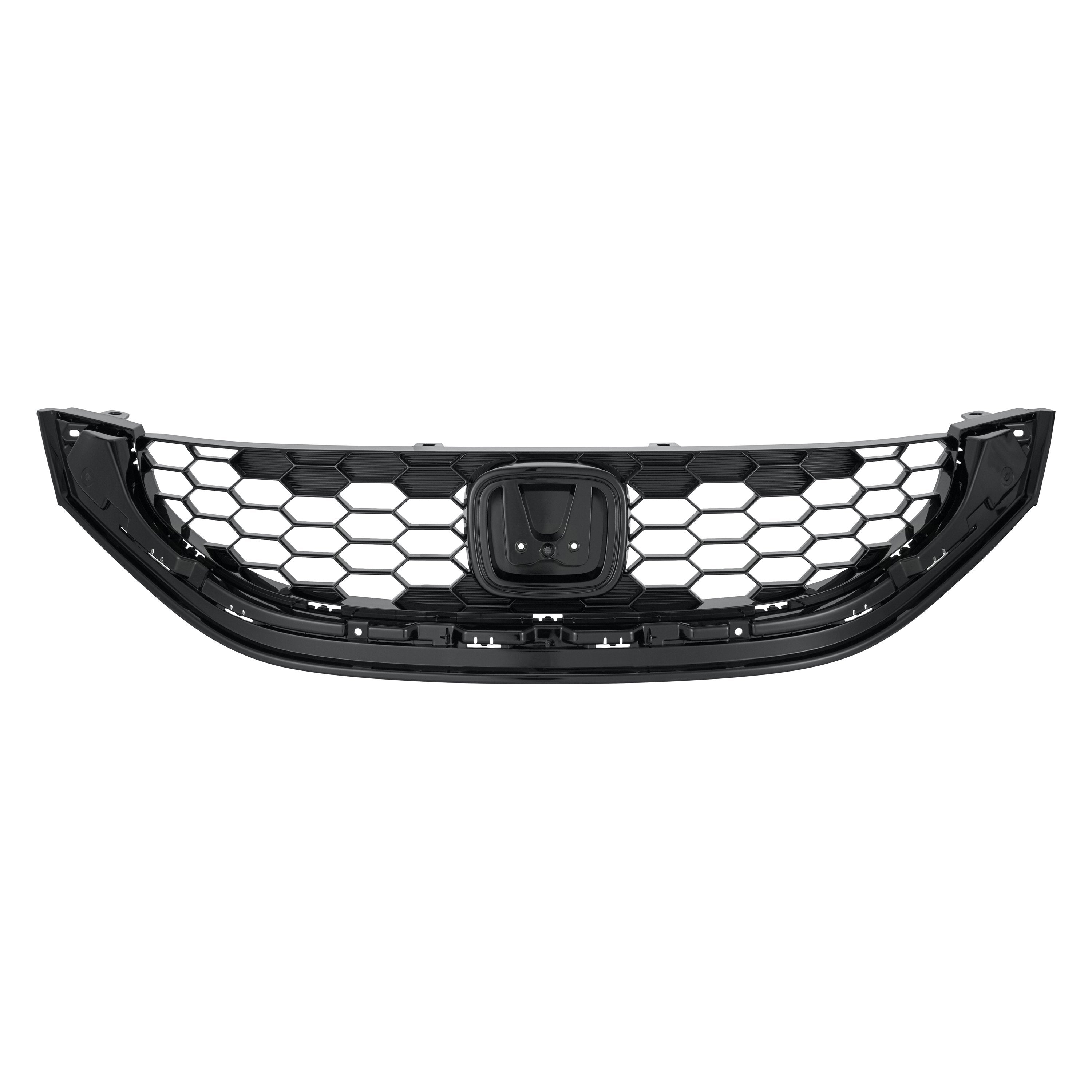 HONDA CIVIC 2012-2015 — FRONT GRILLE; FOR EX/EX-L/SI / TOURING MODELS; SEDAN 2013-2015