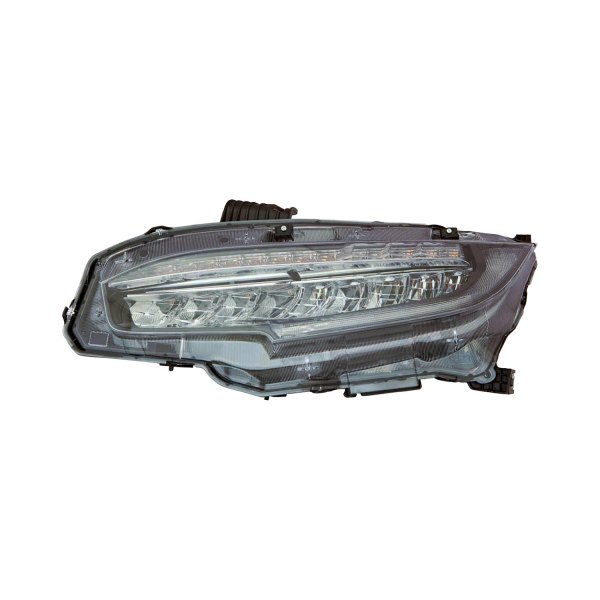 HONDA CIVIC 2016-2021 — HEAD LAMP LH; LED ; EX/EX-L/EX-T/LX ; SEDAN 16-21/COUPE 16-20/HBACK 17-21/ TYPE-R 17-20