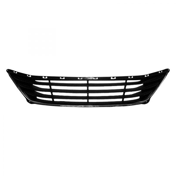 HYUNDAI ELANTRA 2014-2016 — BUMPER GRILLE ; KOREA BUILT; BLACK BAR &CHROME SURROUND; ELANTRA SEDAN 2014-2016