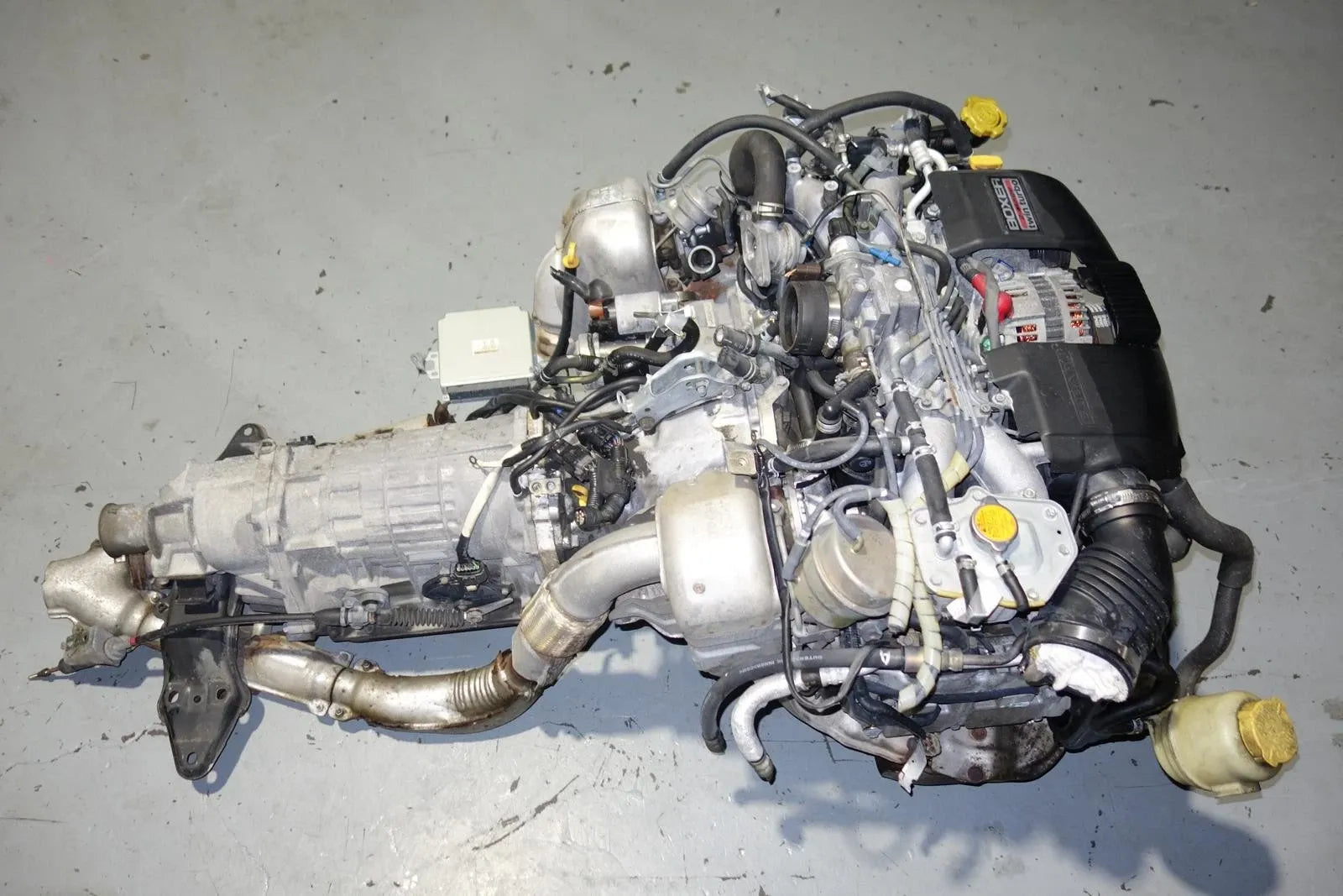 JDM Subaru Legacy GT 2.0L DOHC Twin Turbo EJ206 Engine Automatic Transmission ECU JDM EJ206-TT Motor EJ20