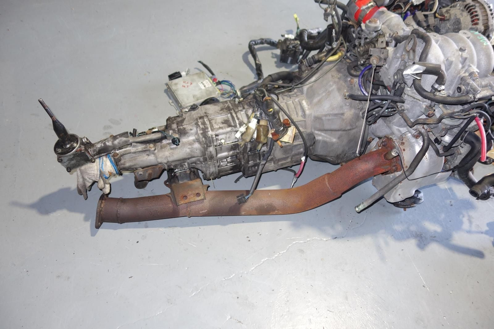 1988-1991 JDM Mazda RX7 13B Turbo Rotary Engine 5speed Transmission FC3S RX-7 FC