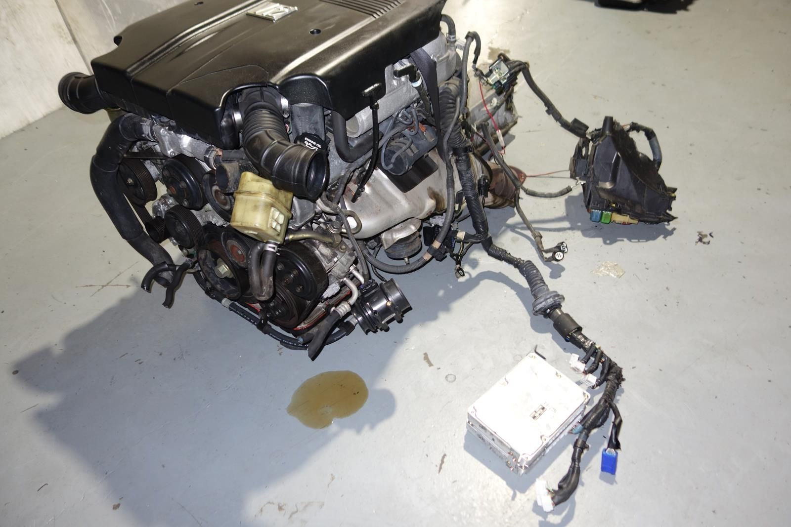 JDM Toyota Century 1GZ-FE V12 VVT-i 5.0L Engine Supra Mk4 1GZFE VVTi 1GZ JZA80 2jz Swap Engine Aristo FRS BRZ JZS147 IS300 Project
