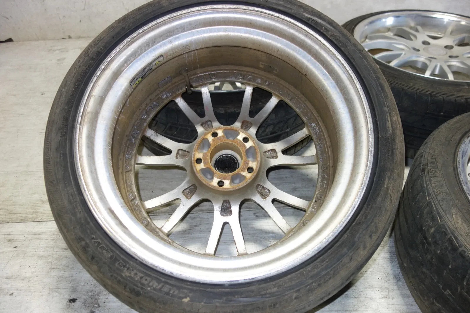 JDM WORK GNOSIS GS4 RIMS WHEELS TIRES 5X120 19X9+45