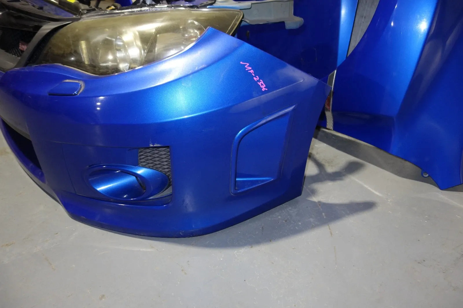 JDM Subaru WRX STi GRB GRF GVF V10 Bumper Headlights Fenders Gril Hood 2008-2014
